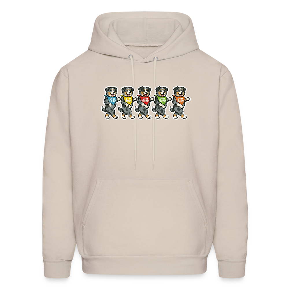 Dancing Aussies Hoodie - Sand