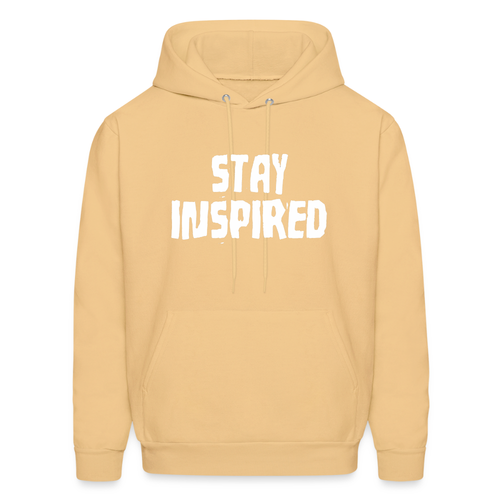 Stay Inspired Hoodie - light gold 