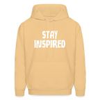 Stay Inspired Hoodie - light gold 