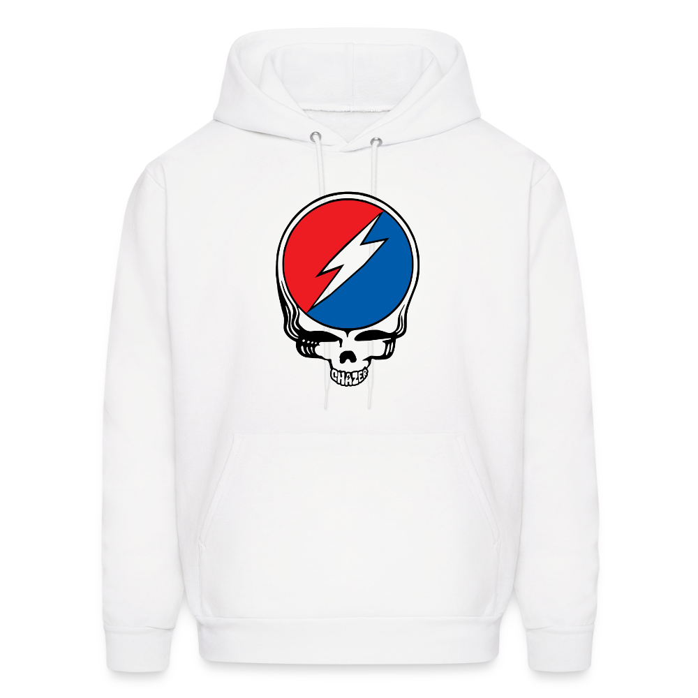 Grateful Skull Hoodie - white