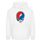 Grateful Skull Hoodie - white