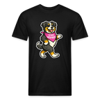 Dancing Berner Tee - black