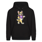 Dancing Frenchie Hoodie - black