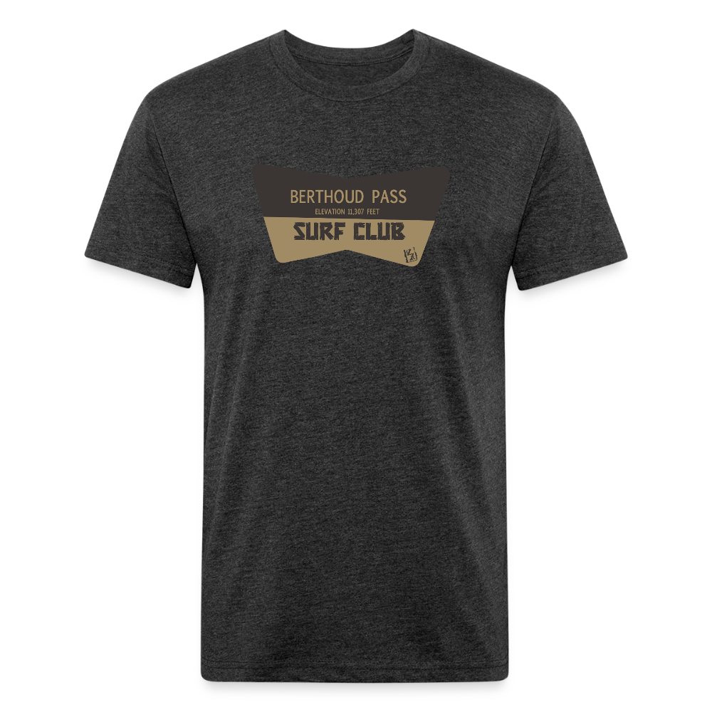 Berthoud Pass Surf Club (BPSC) Tee - heather black