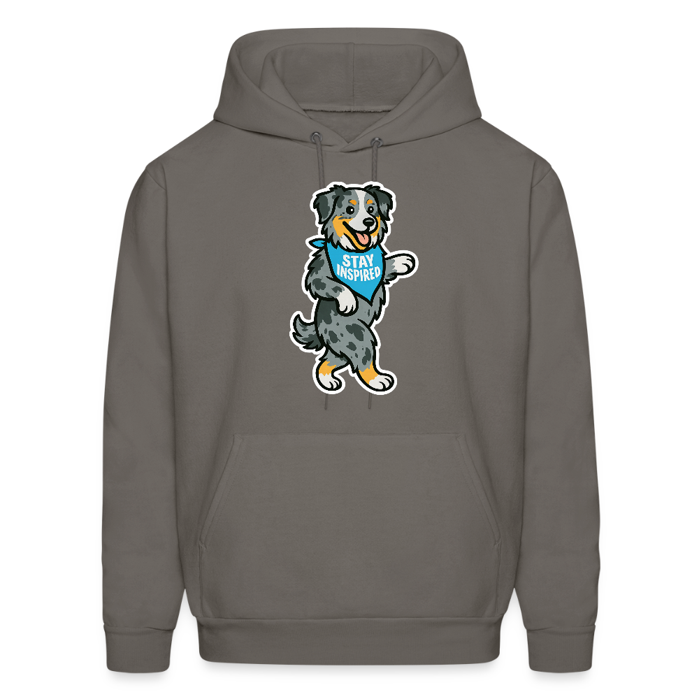 Dancing Aussie Hoodie - asphalt gray