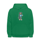 Dancing Aussie Kids Hoodie - kelly green