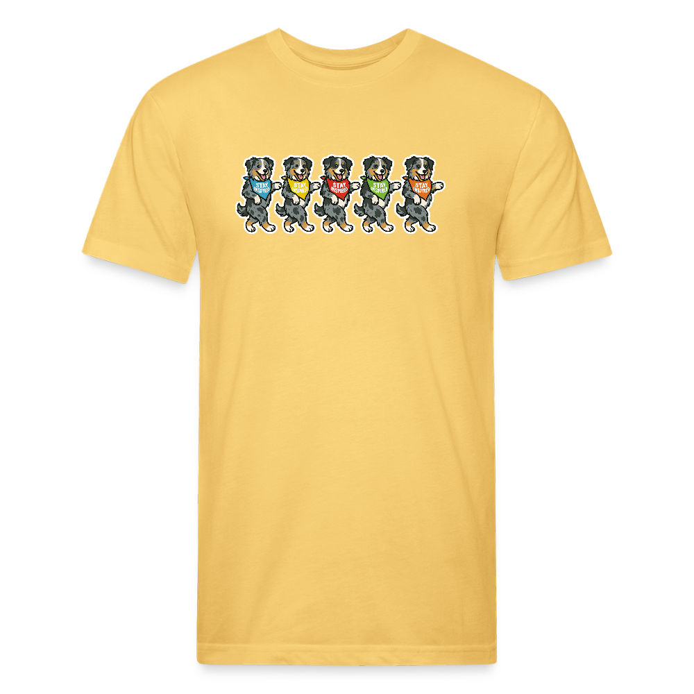 Dancing Aussie Tee - pastel yellow