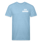 Skull and Hockey Sticks - heather blue