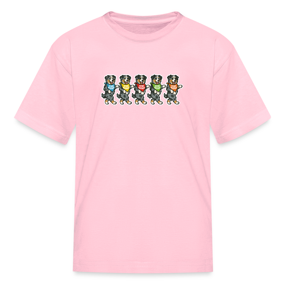 Dancing Aussies Kids' T-Shirt - pink
