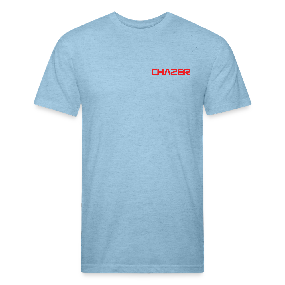 Space Travel Tee - heather blue