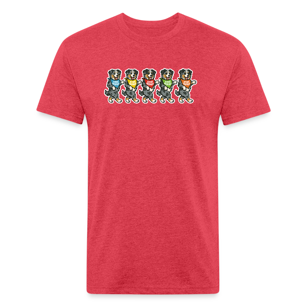 Dancing Aussie Tee - heather red