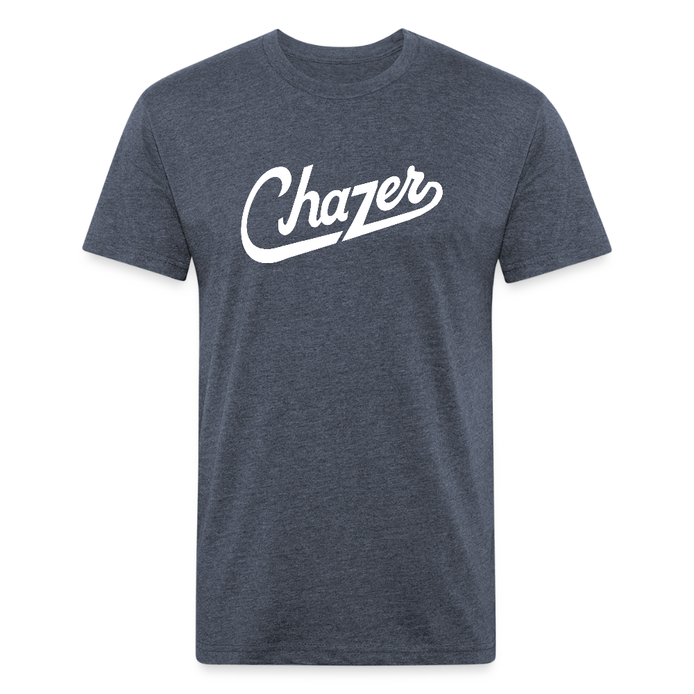 Chazer Varsity Tee - heather navy