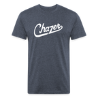 Chazer Varsity Tee - heather navy