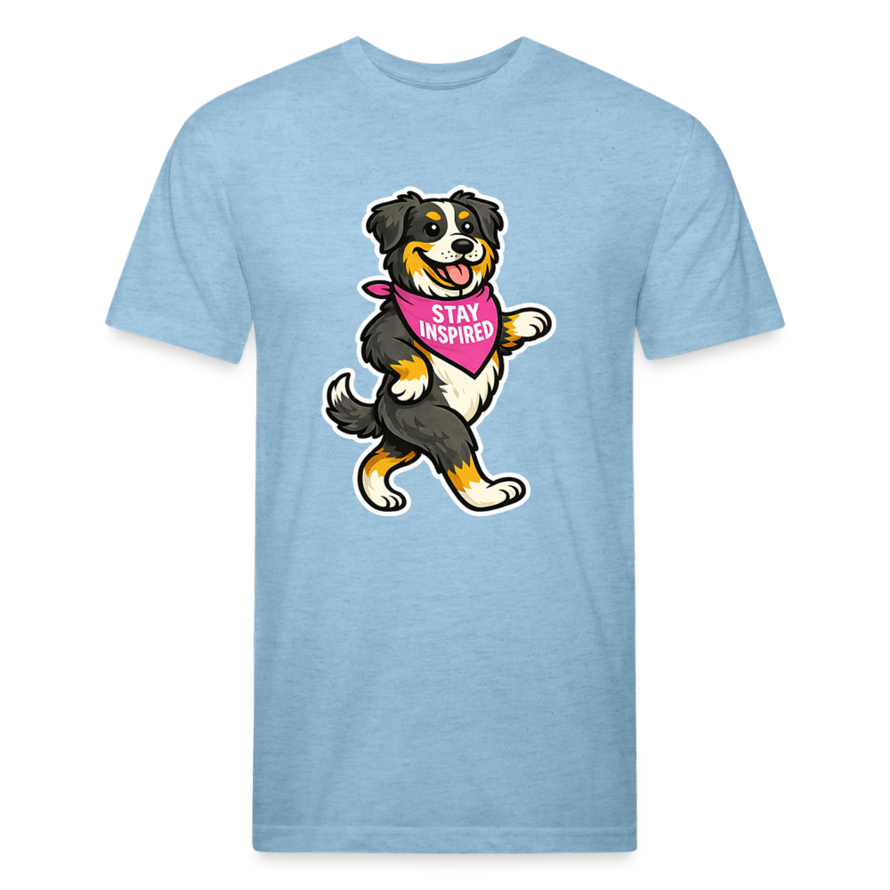 Dancing Berner Tee - heather blue