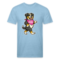 Dancing Berner Tee - heather blue