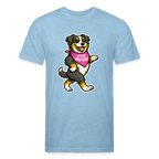 Dancing Berner Tee - heather blue