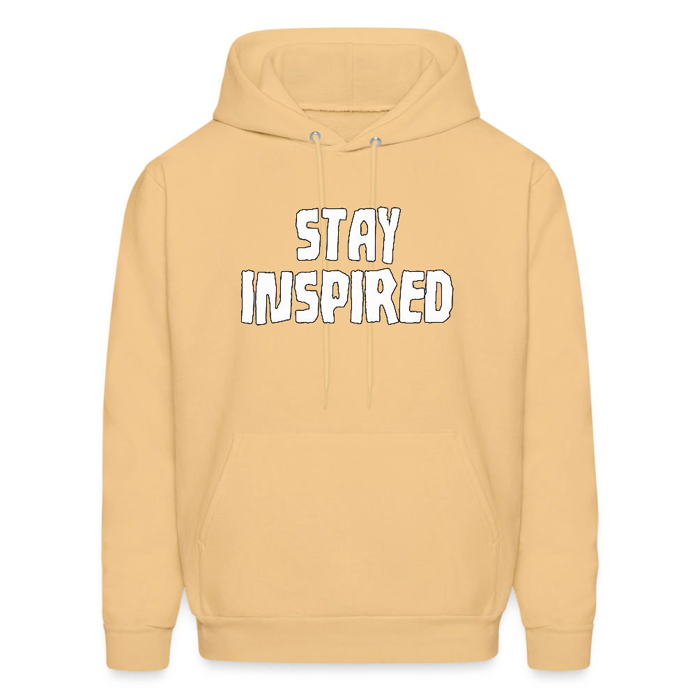 Stay Inspired Hoodie - light gold 