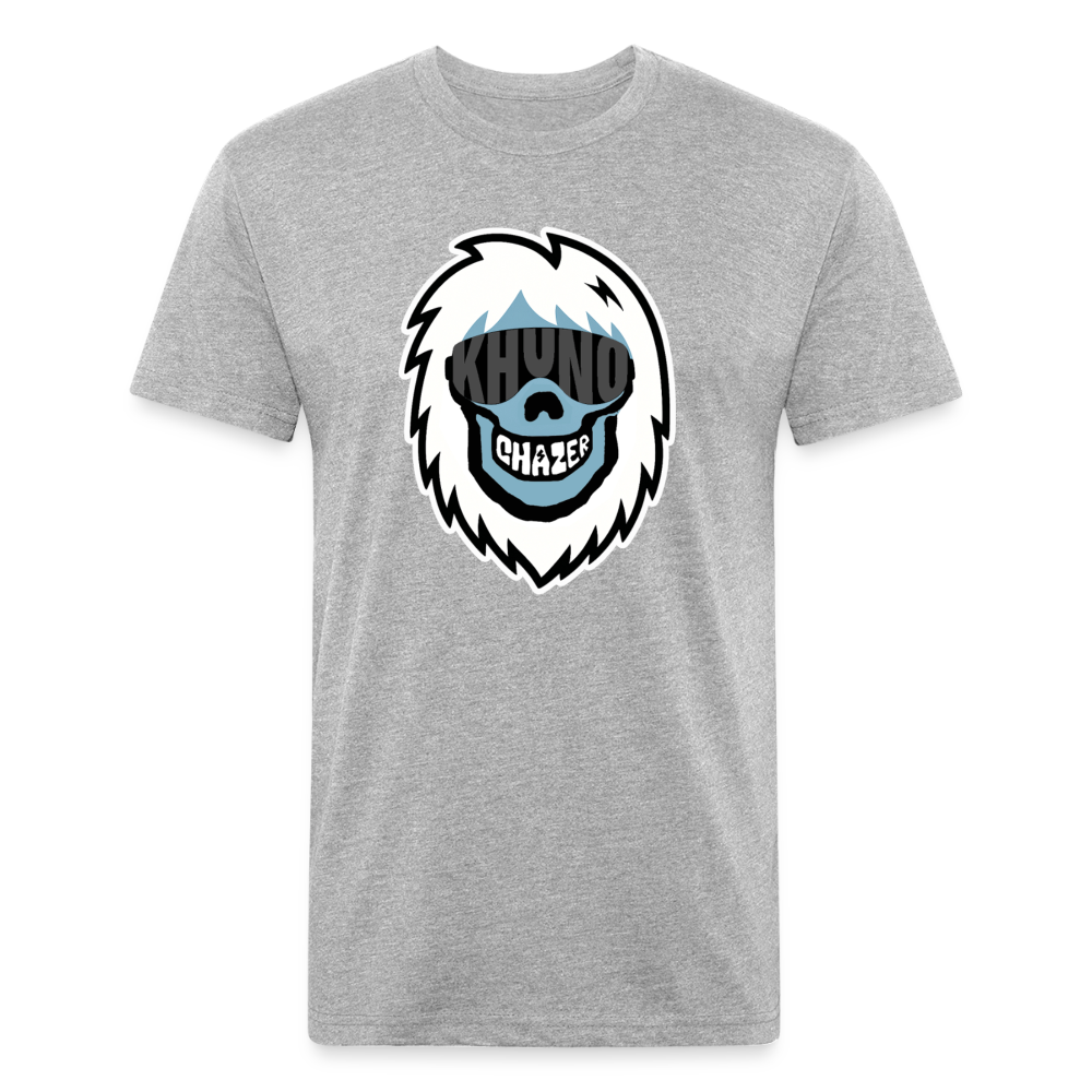Chazer X Khuno: Skeleton Yeti Tee - heather gray