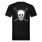Skull and Hockey Sticks - black