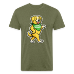 Dancing Golden Tee - heather military green