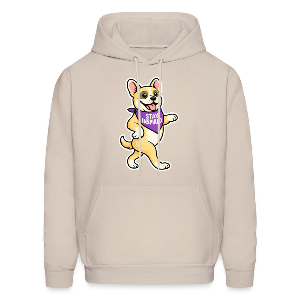 Dancing Frenchie Hoodie - Sand