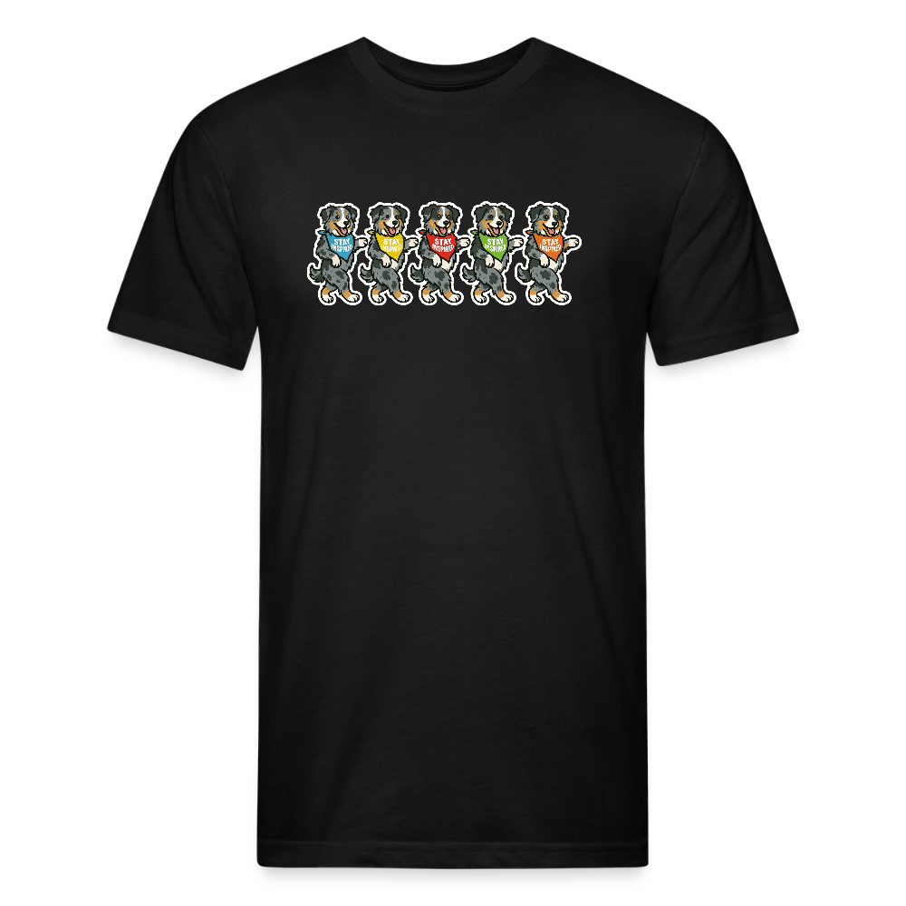 Dancing Aussie Tee - black