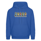 Dancing Aussies Hoodie - royal blue