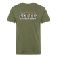 Dancing Aussie Tee - heather military green