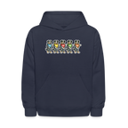 Dancing Aussies Kids' Hoodie - navy