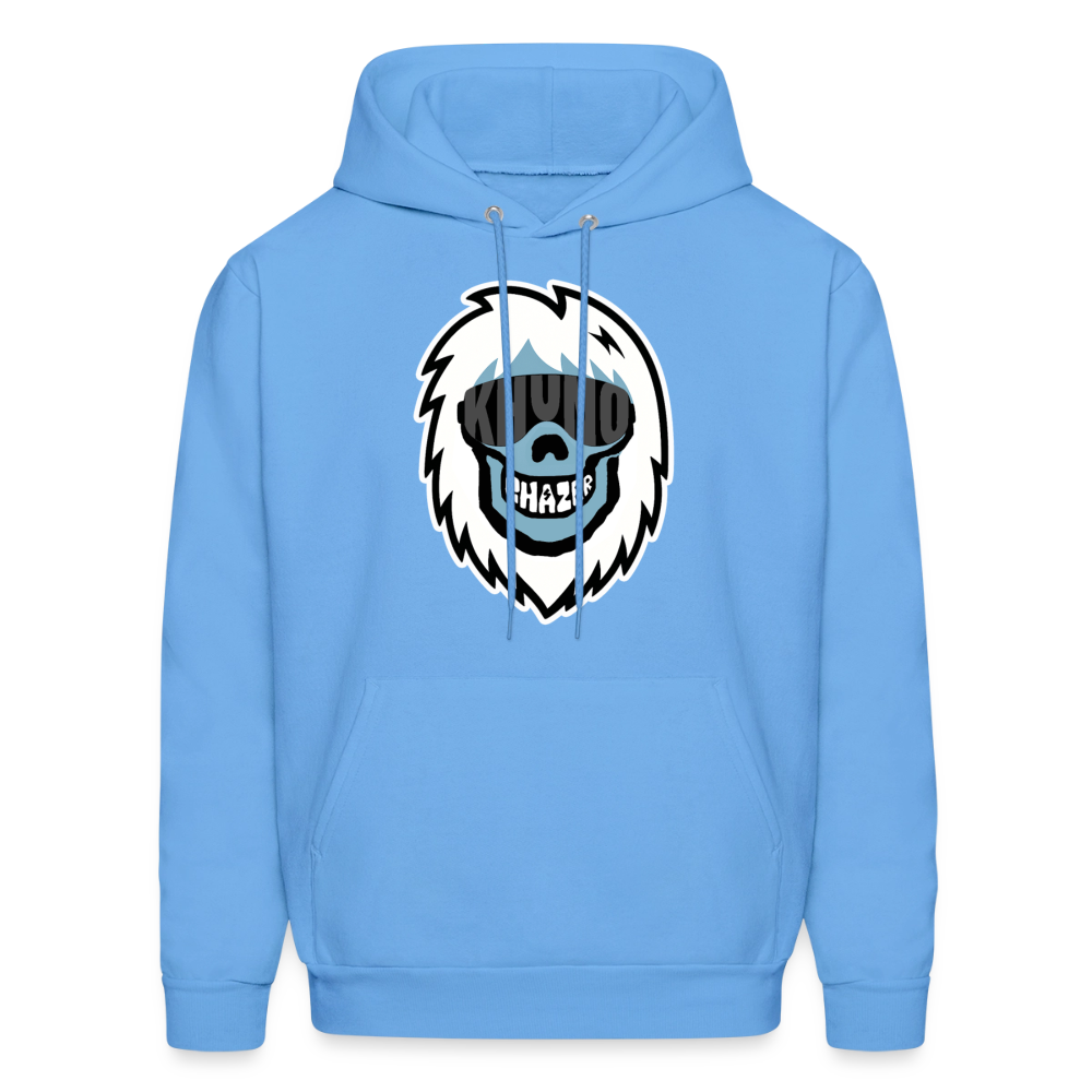 Chazer X Khuno: Skeleton Yeti Hoodie - carolina blue
