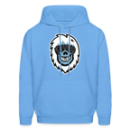 Chazer X Khuno: Skeleton Yeti Hoodie - carolina blue