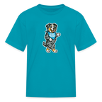 Dancing Aussie Kids T-Shirt - turquoise