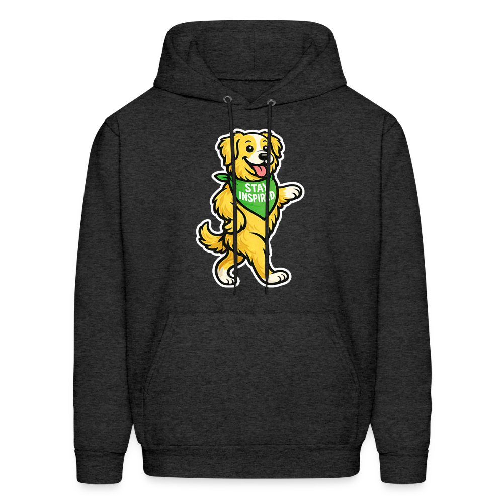Dancing Golden Hoodie - charcoal grey