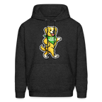 Dancing Golden Hoodie - charcoal grey