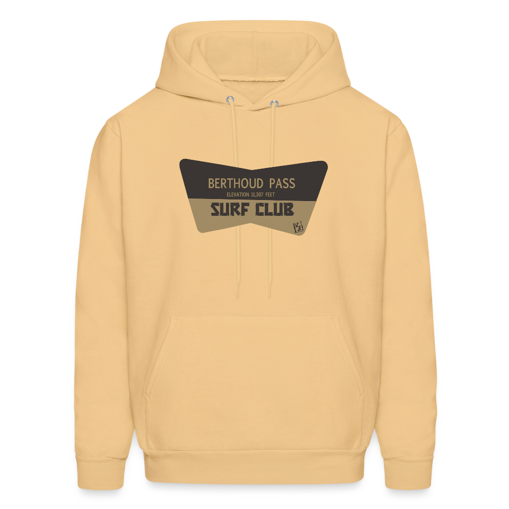 Berthoud Pass Surf Club Hoodie - light gold 