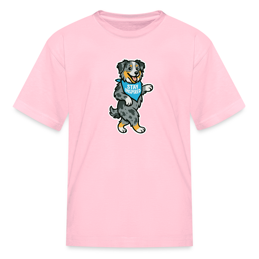 Dancing Aussie Kids T-Shirt - pink