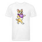 Dancing Frenchie Tee - white