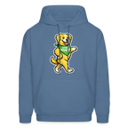 Dancing Golden Hoodie - denim blue