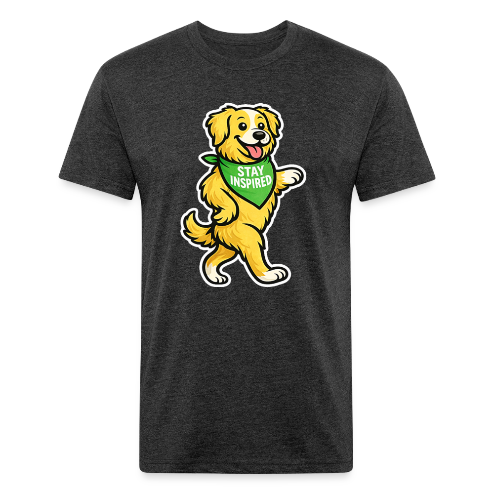 Dancing Golden Tee - heather black