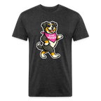 Dancing Berner Tee - heather black
