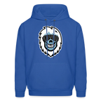 Chazer X Khuno: Skeleton Yeti Hoodie - royal blue