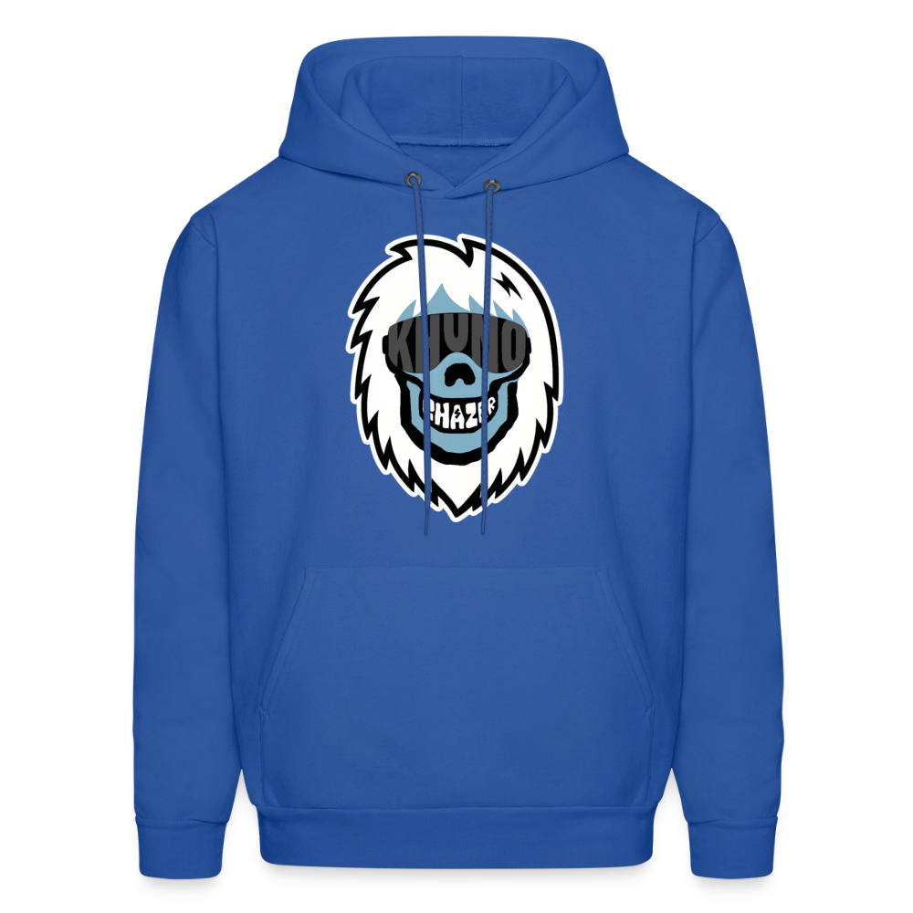 Chazer X Khuno: Skeleton Yeti Hoodie - royal blue