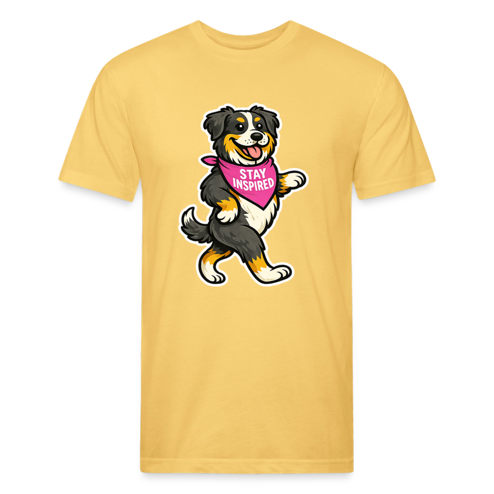 Dancing Berner Tee - pastel yellow