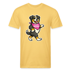 Dancing Berner Tee - pastel yellow