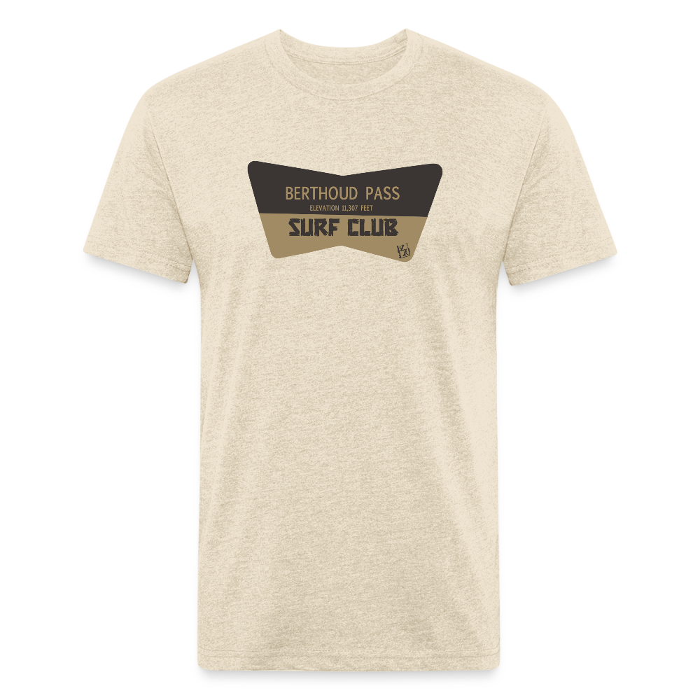 Berthoud Pass Surf Club (BPSC) Tee - heather cream