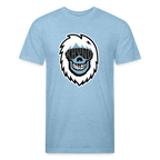 Chazer X Khuno: Skeleton Yeti Tee - heather blue