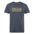 Dancing Aussie Tee - heather navy