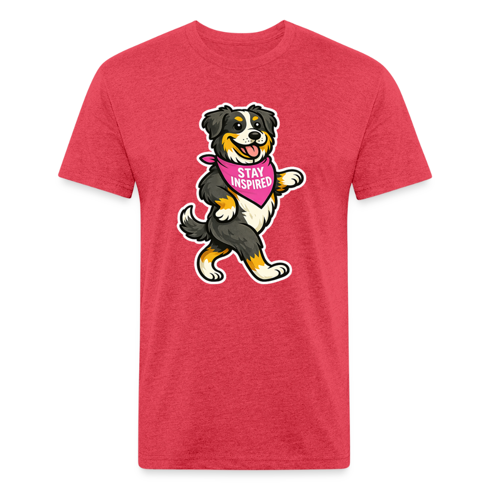 Dancing Berner Tee - heather red