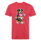 Dancing Berner Tee - heather red