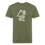 Explorer Tee - heather military green